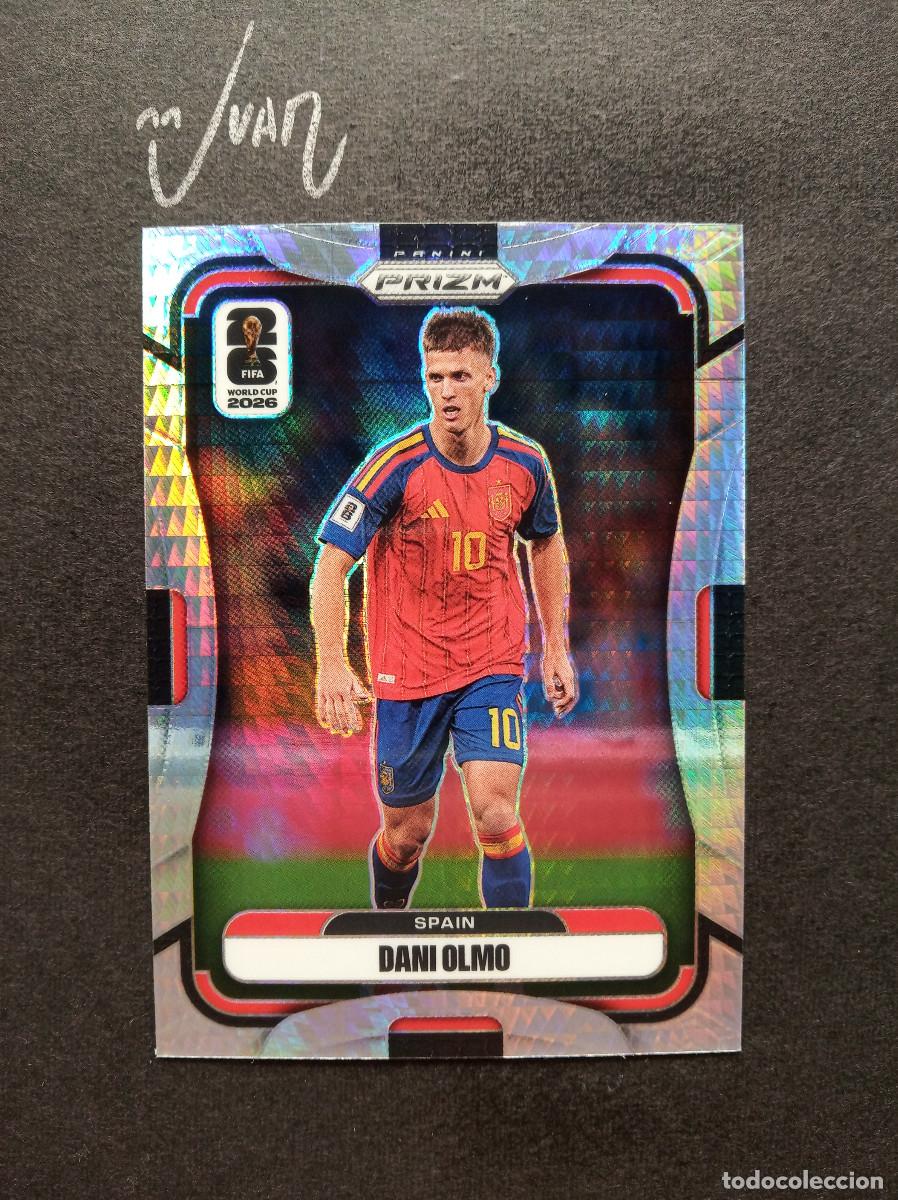 Cromos de f&uacute;tbol: N&ordm; 82 HYPER DANI OLMO ESPA&Ntilde;A FC BARCELONA ⚽ PANINI &reg; PRIZM FIFA WORLD CUP 2026 MUNDIAL 25 26 NUEVO