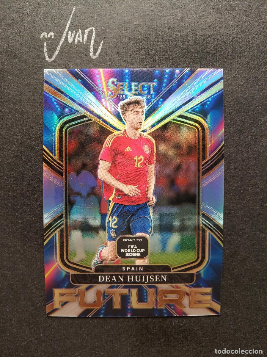Cromos de Futebol: 23 FUTURE SILVER PRIZM HUIJSEN ESPA&Ntilde;A REAL MADRID ⚽ PANINI &reg; SELECT ROAD FIFA WORLD CUP 2025 2026