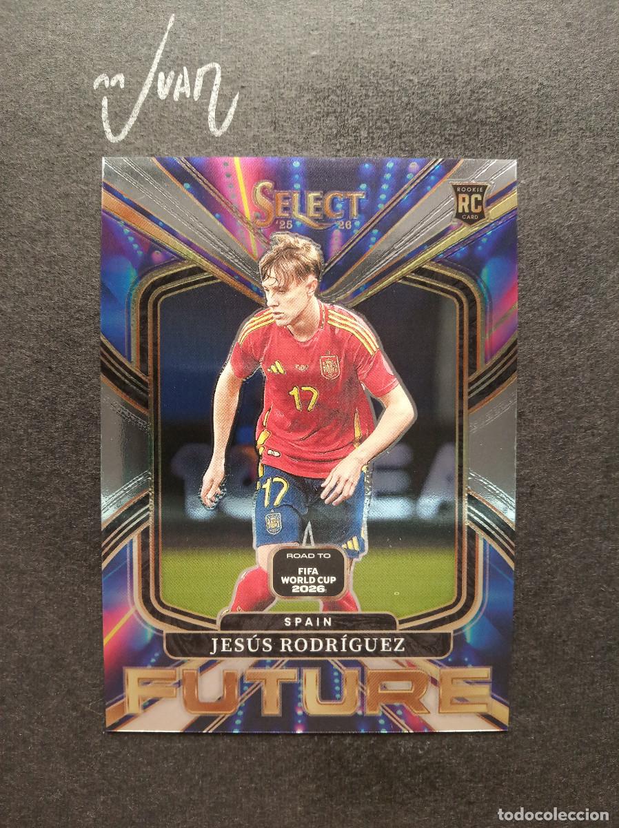 Figurine di Calcio: 2 FUTURE ROOKIE JESUS RODRIGUEZ ESPA&Ntilde;A BETIS COMO ⚽ PANINI &reg; SELECT ROAD FIFA WORLD CUP 2025 2026