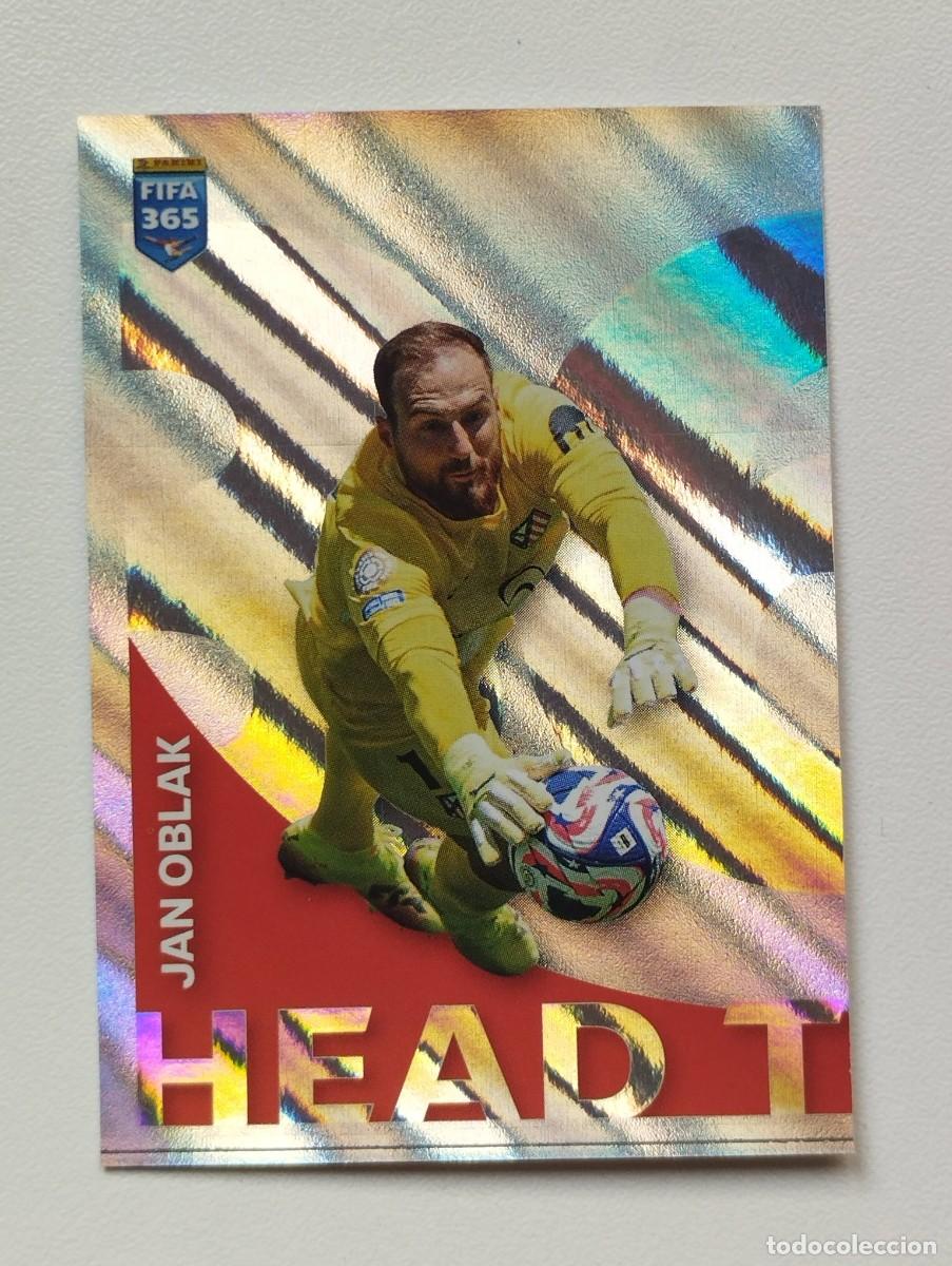 Cromos de f&uacute;tbol: CROMO STICKER PANINI FIFA 365 2026 HEAD JAN OBLAK 245 ATLETICO DE MADRID