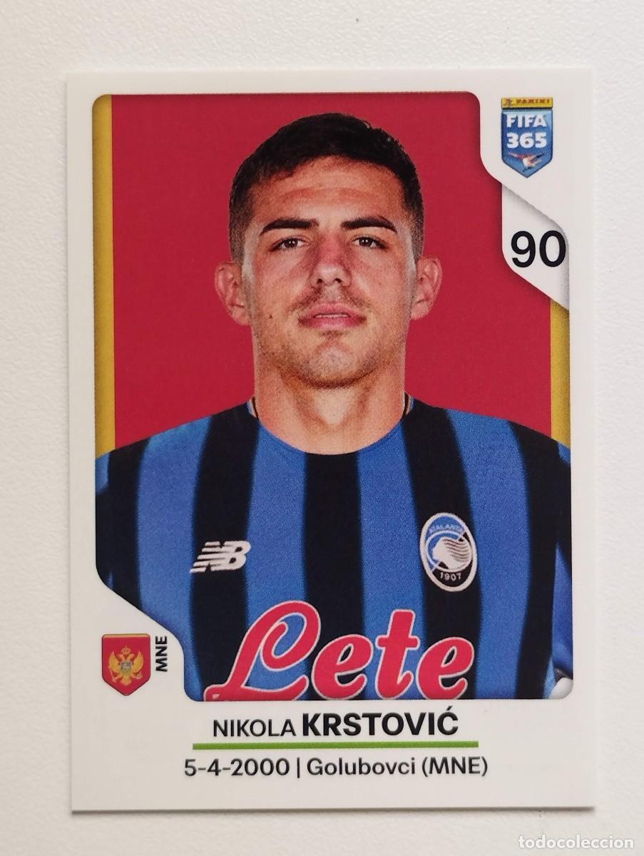 Cromos de f&uacute;tbol: CROMO STICKER PANINI FIFA 365 2026 KRSTOVIC 236 ATALANTA