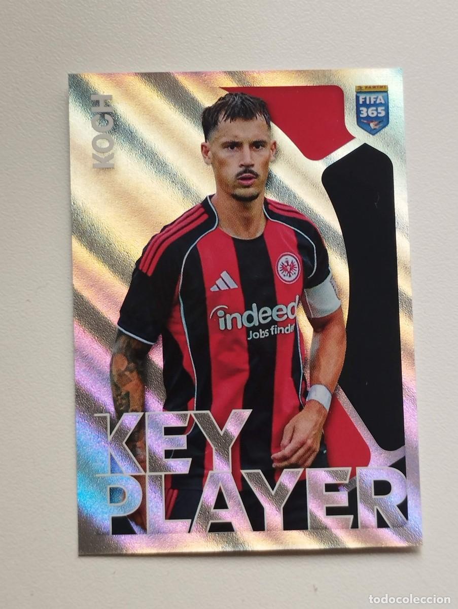 Cromos de f&uacute;tbol: CROMO STICKER PANINI FIFA 365 2026 KEY PLAYER KOCH 201 EINTRACHT FRANKFURT