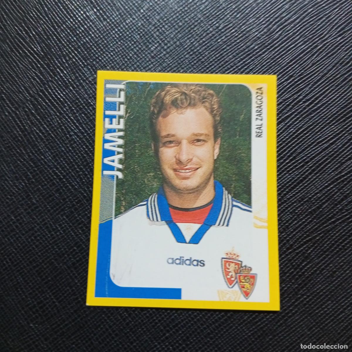 Cromos de f&uacute;tbol: 499 JAMELLI ZARAGOZA PANINI SUPER CAMPEONATO 1998 1999 FUTBOL 98 99 - SIN PEGAR - A216 PG244