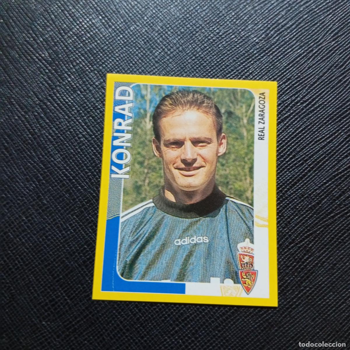 Cromos de f&uacute;tbol: 501 KONRAD ZARAGOZA PANINI SUPER CAMPEONATO 1998 1999 FUTBOL 98 99 - SIN PEGAR - A216 PG244