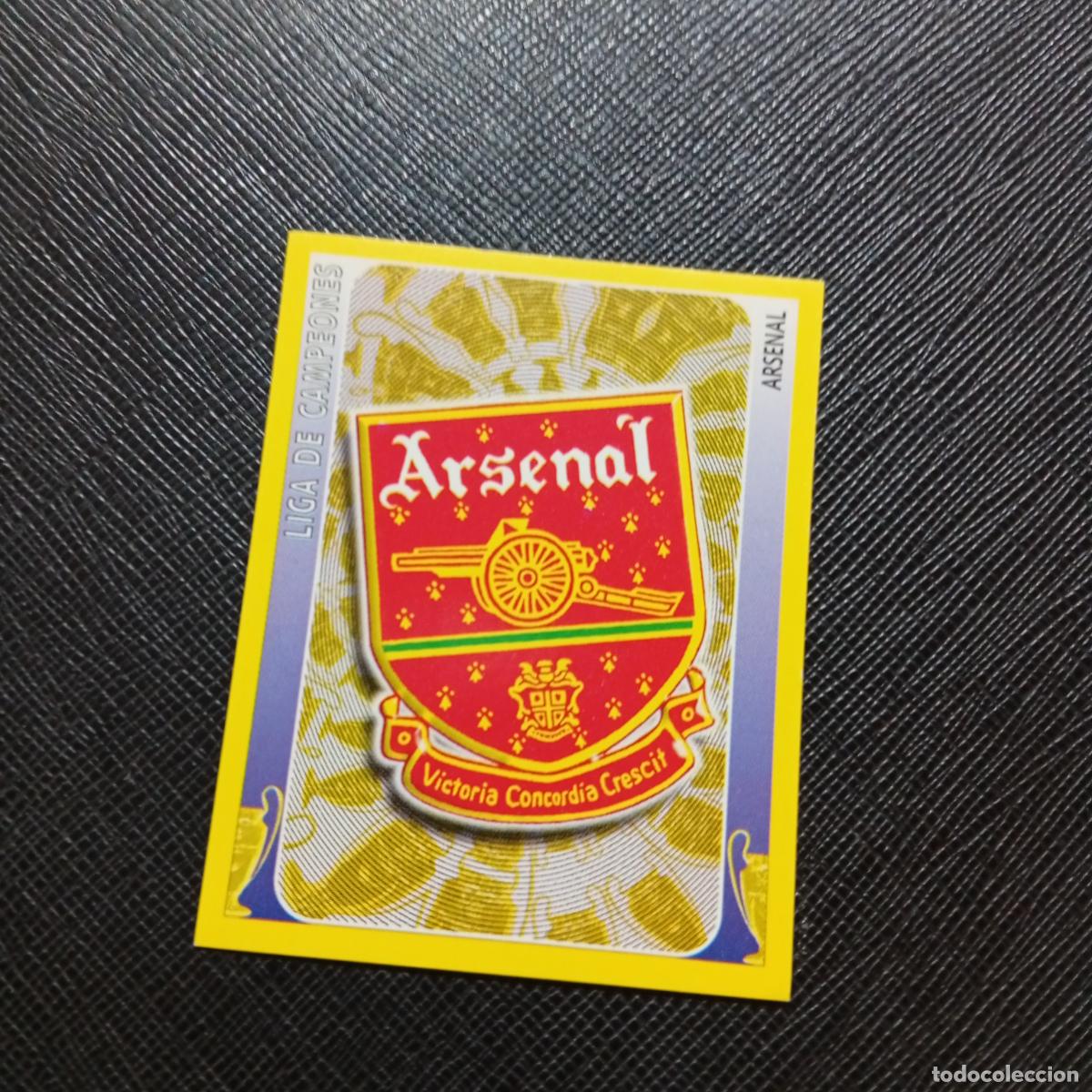 Cromos de f&uacute;tbol: 523 ARSENAL ESCUDO PANINI SUPER CAMPEONATO 1998 1999 FUTBOL 98 99 - SIN PEGAR - A216 PG244