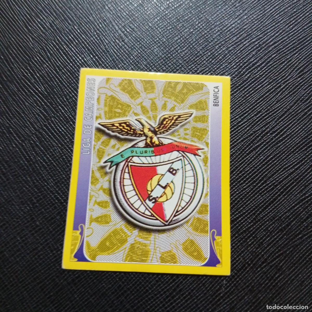 Cromos de f&uacute;tbol: 525 BENFICA ESCUDO PANINI SUPER CAMPEONATO 1998 1999 FUTBOL 98 99 - SIN PEGAR - A216 PG244