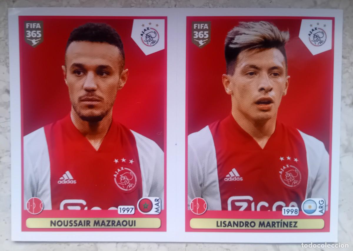 Cromos de f&uacute;tbol: Figurina Panini 2020-21 Cromo Fifa 365 2021 Mazraoui Lisandro Martinez Ajax n 311