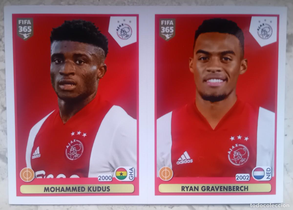 Cromos de f&uacute;tbol: Figurina Panini 2020-21 Cromo Fifa 365 2021 Kudus Gravenberch Ajax n 314