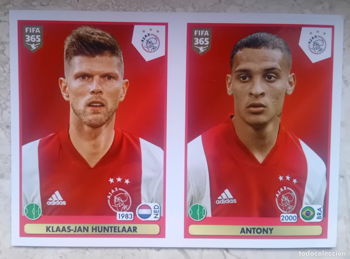 Cromos de f&uacute;tbol: Figurina Panini 2020-21 Cromo Fifa 365 2021 Huntelaar Antony Ajax n 320