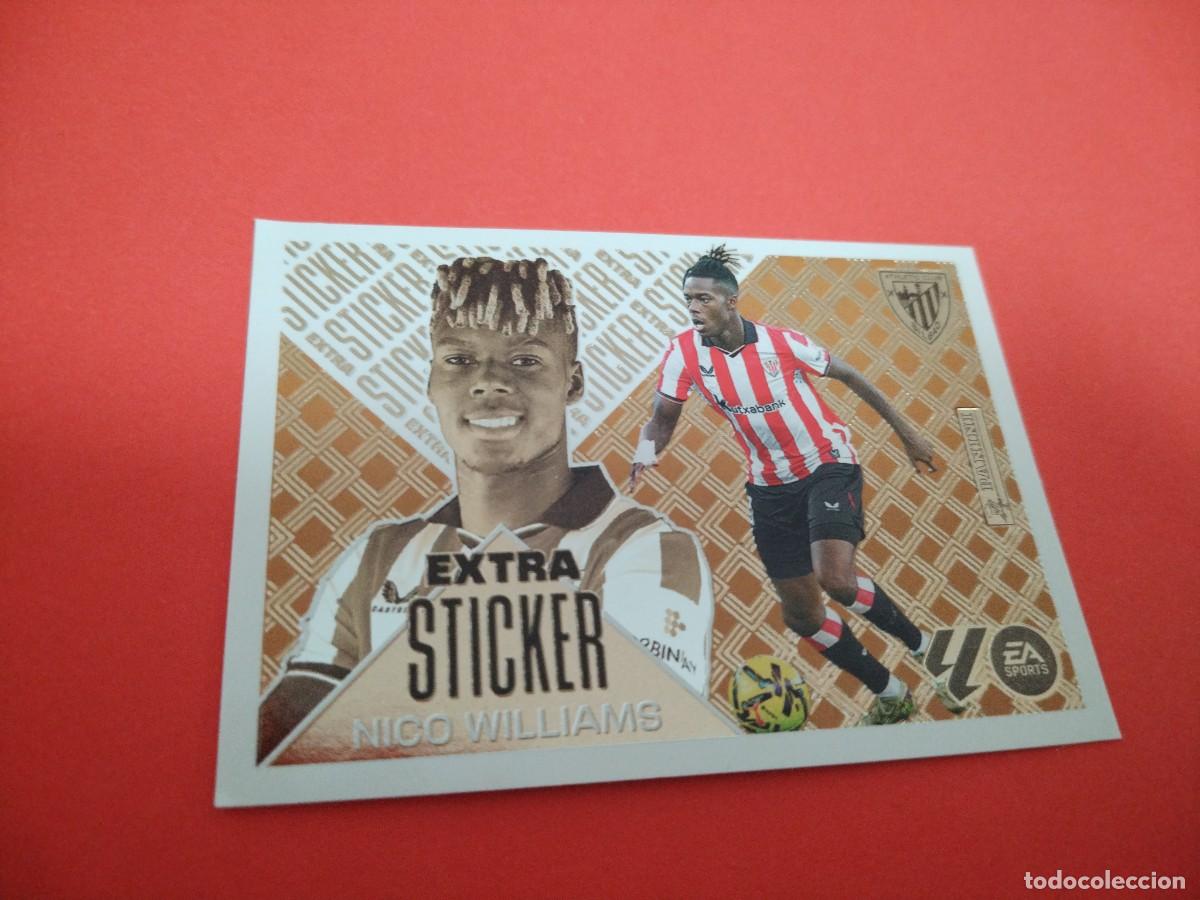 Cromos de f&uacute;tbol: LIGA ESTE 2026 2027 EXTRA STICKER BRONCE NICO WILLIAMS
