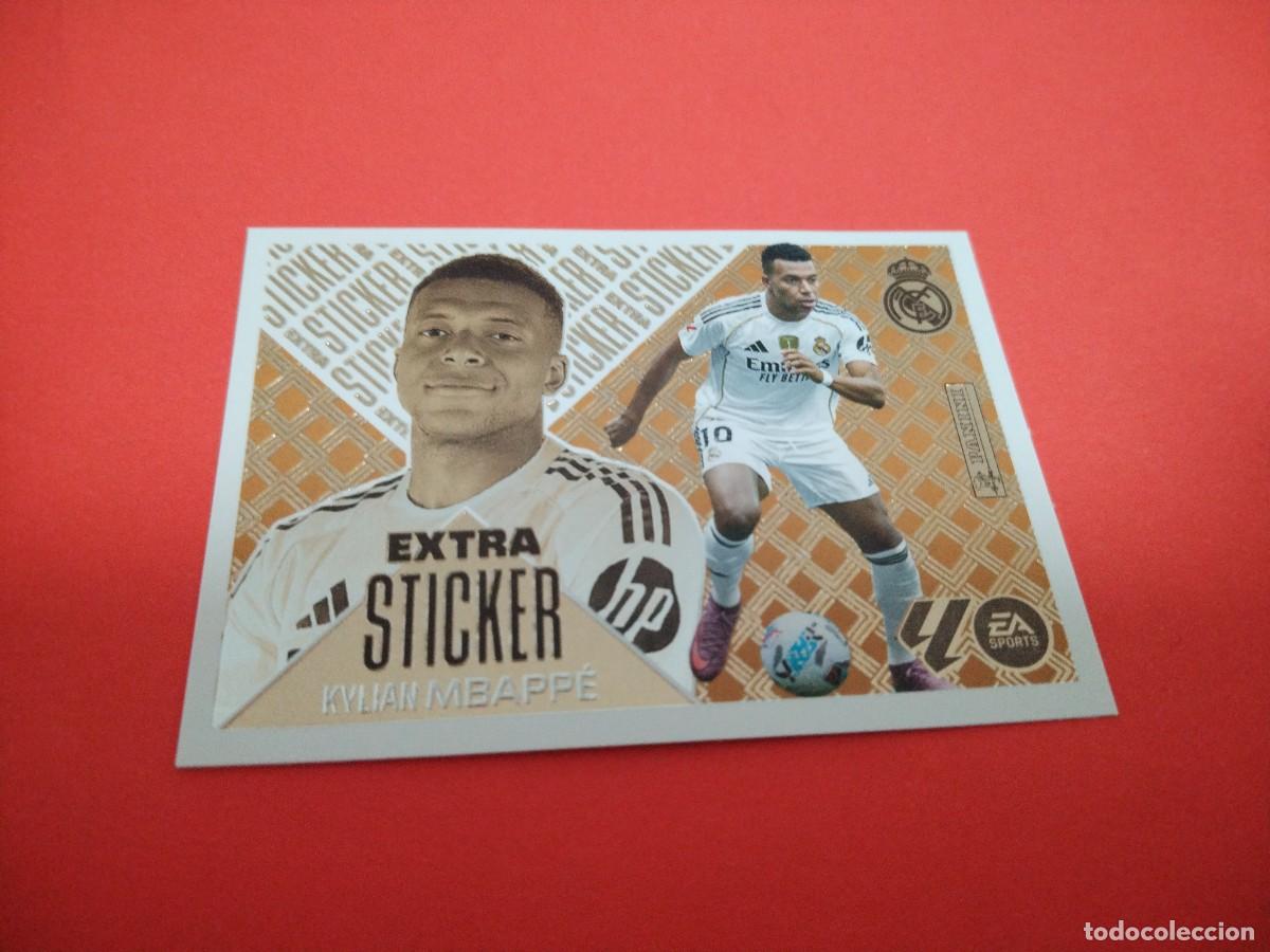 Cromos de f&uacute;tbol: LIGA ESTE 2026 2027 EXTRA STICKER BRONCE MBAPPE