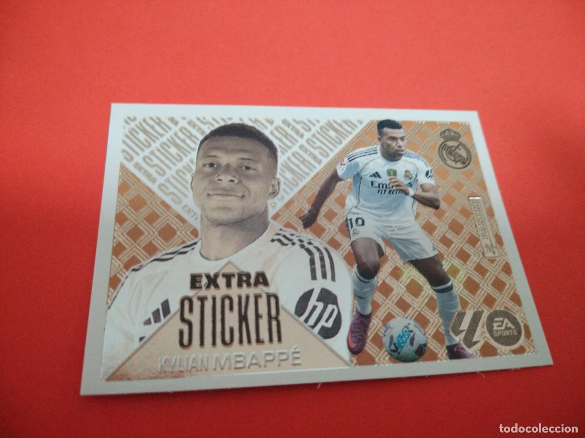 Cromos de f&uacute;tbol: LIGA ESTE 2026 2027 EXTRA STICKER BRONCE MBAPPE