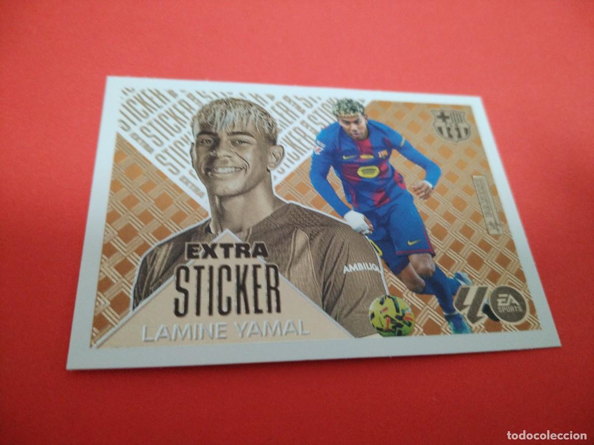Cromos de f&uacute;tbol: LIGA ESTE 2026 2027 EXTRA STICKER BRONCE LAMINE YAMAL