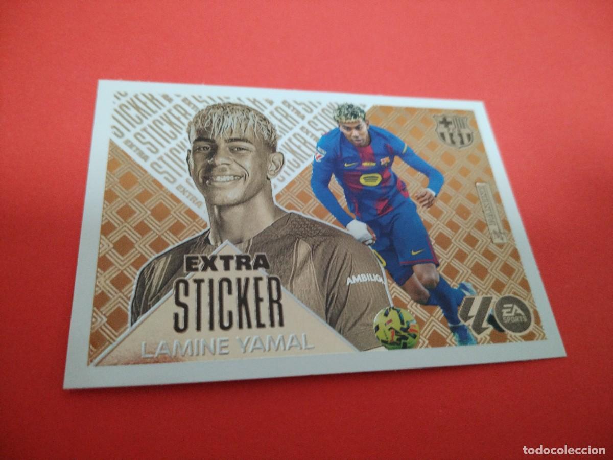 Cromos de f&uacute;tbol: LIGA ESTE 2026 2027 EXTRA STICKER BRONCE LAMINE YAMAL