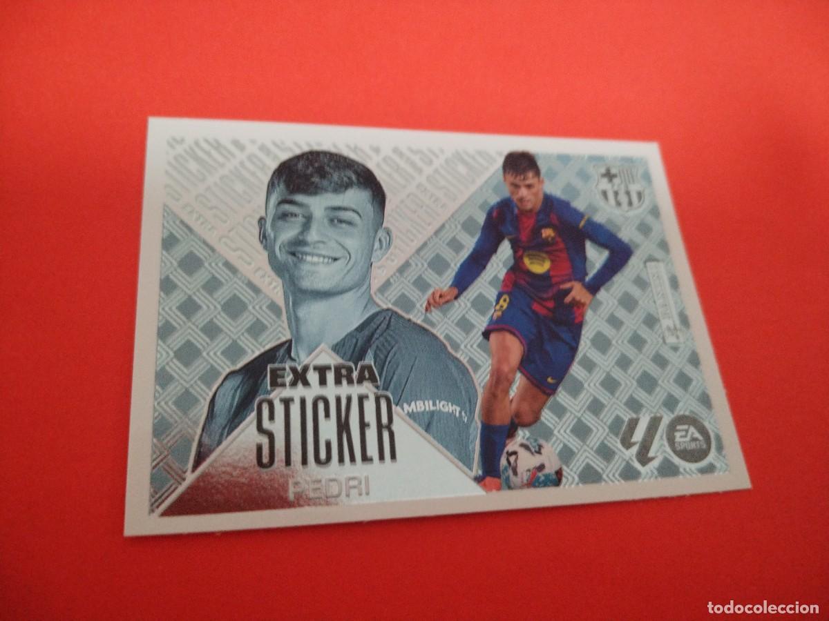 Cromos de f&uacute;tbol: LIGA ESTE 2026 2027 EXTRA STICKER PLATA PEDRI