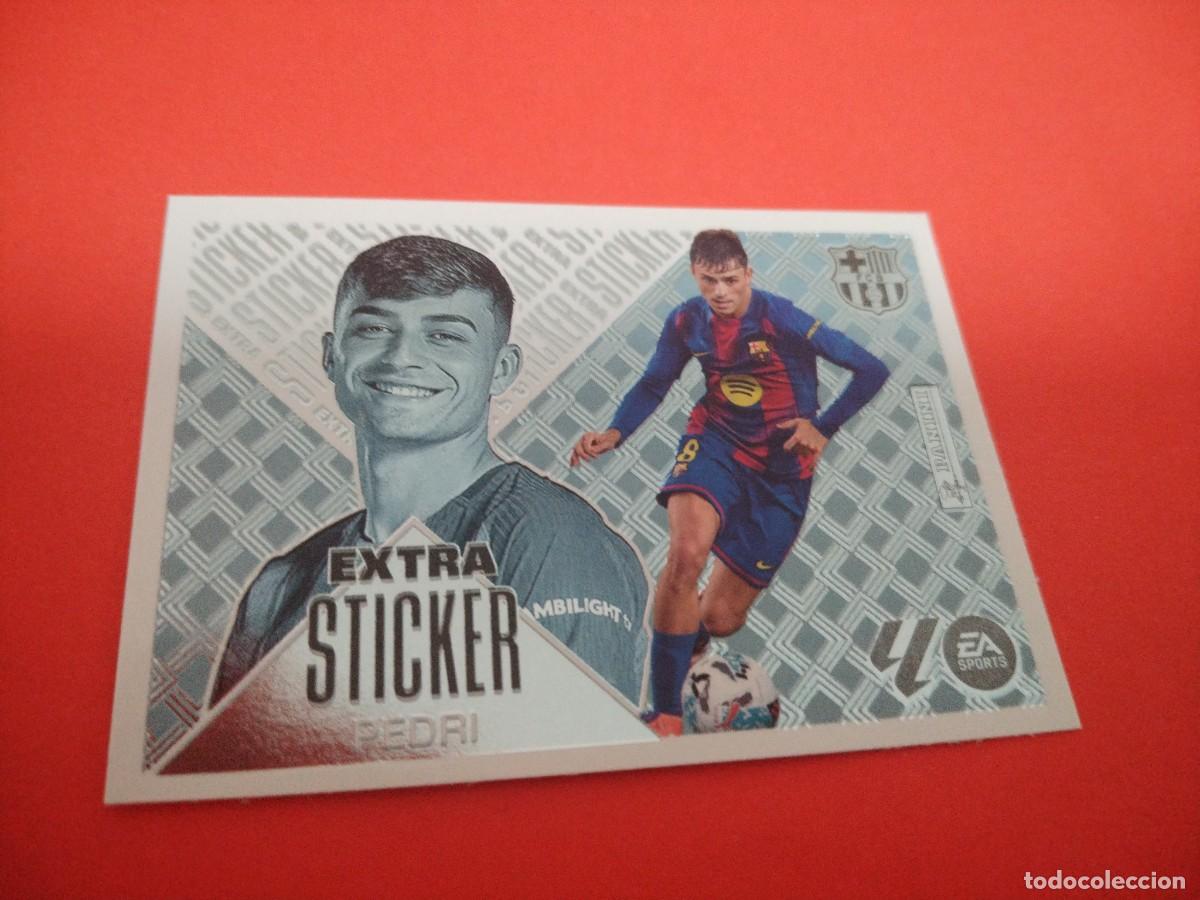 Cromos de f&uacute;tbol: LIGA ESTE 2026 2027 EXTRA STICKER PLATA PEDRI