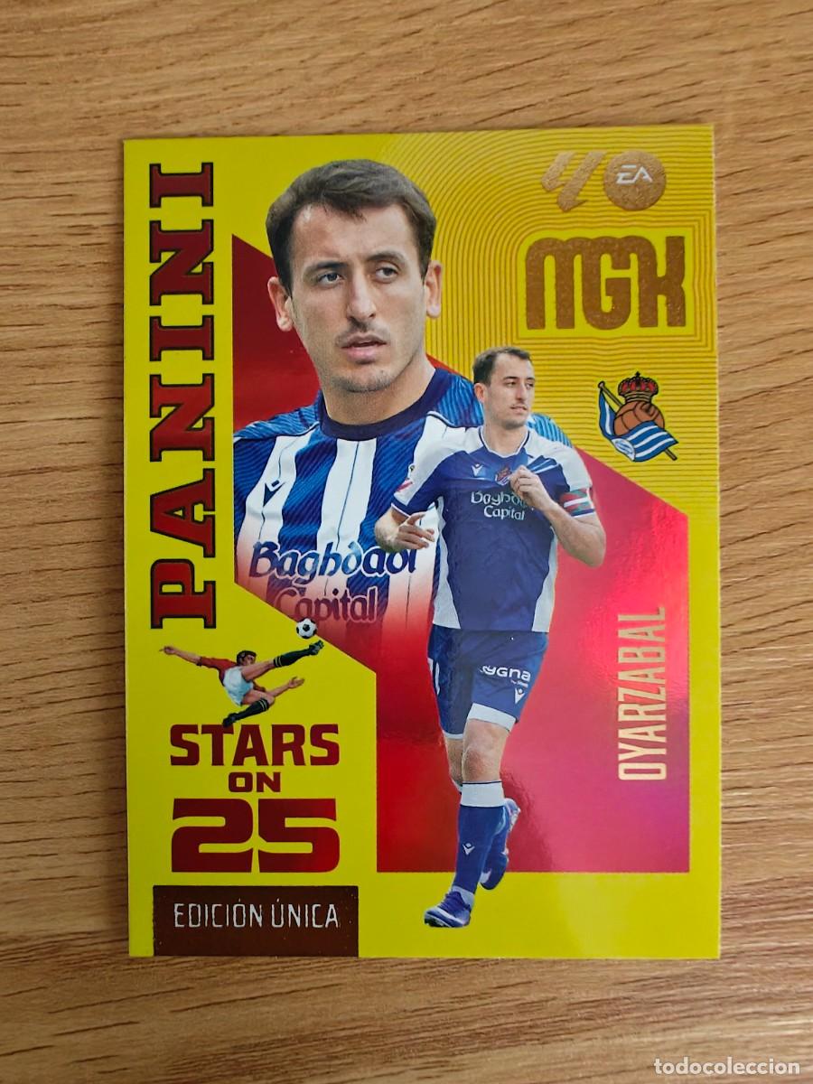 Cromos de f&uacute;tbol: Oyarzabal 448 Megacracks 26 27 Stars on 25 Real Sociedad Edici&oacute;n Unica 2026 2027