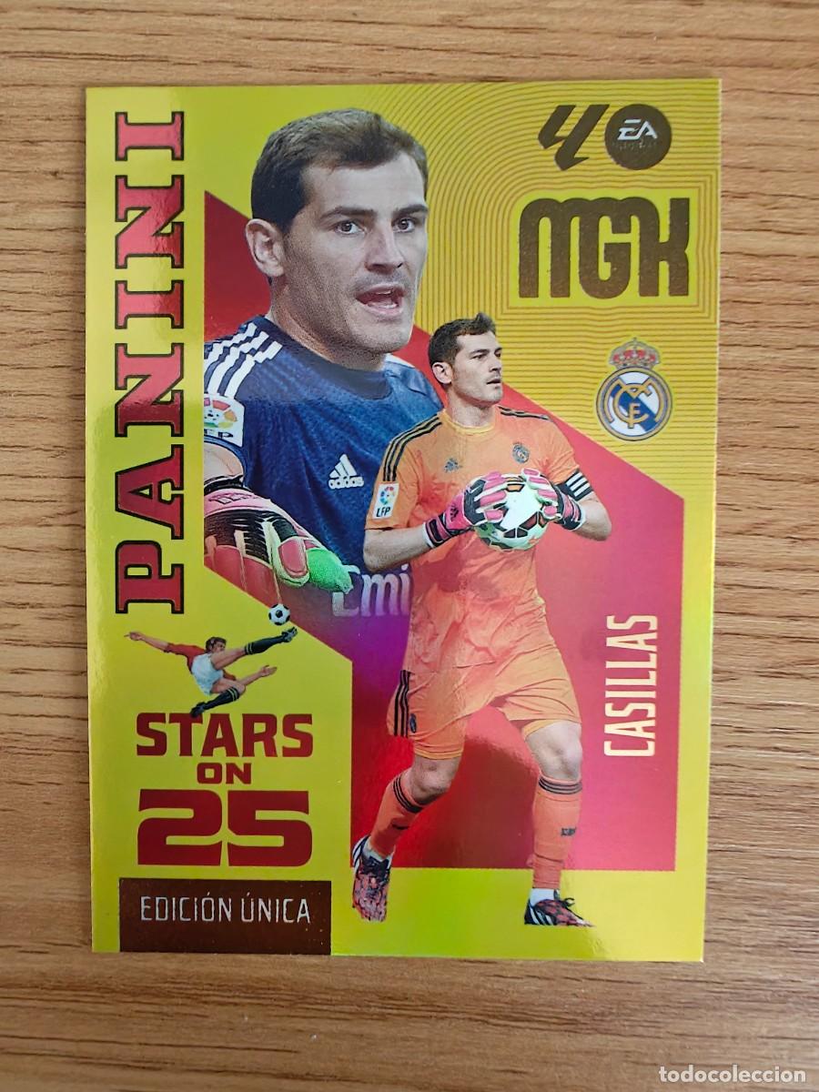 Cromos de f&uacute;tbol: Casillas 428 Megacracks 26 27 Stars on 25 Real Madrid Edici&oacute;n Unica 2026 2027