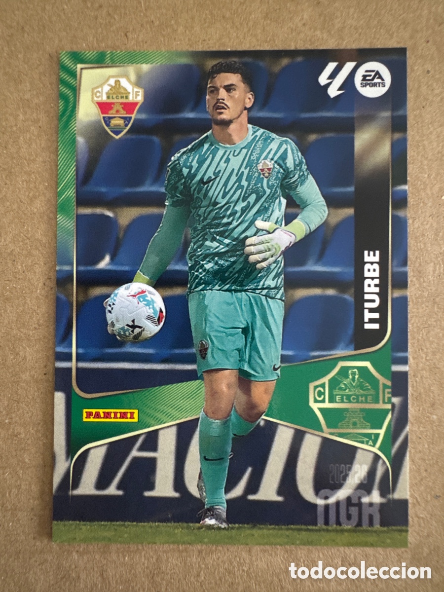 Cromos de f&uacute;tbol: # 129 Iturbe Elche Segunda 2 edici&oacute;n Megacracks 25 26 2025 2026 2&ordf; MGK