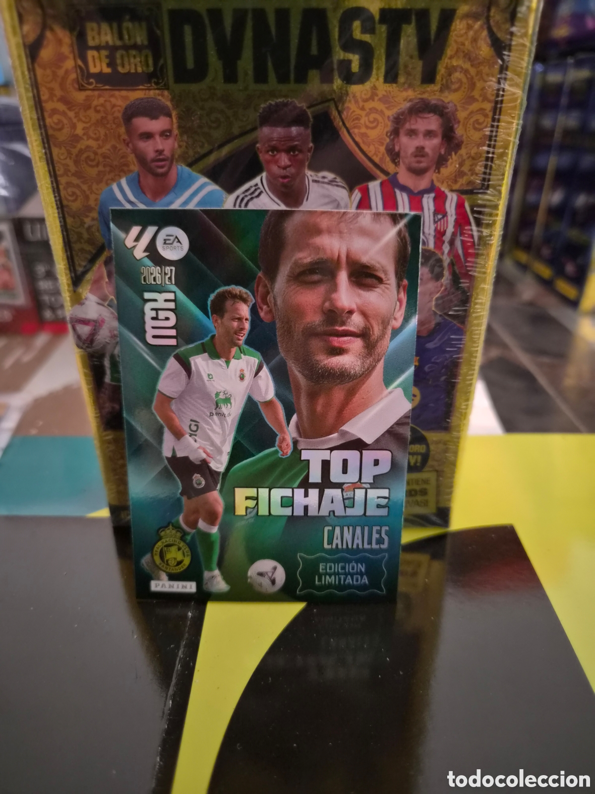 Cromos de f&uacute;tbol: Canales Edici&oacute;n Limitada Top Fichaje Megacracks 26/27