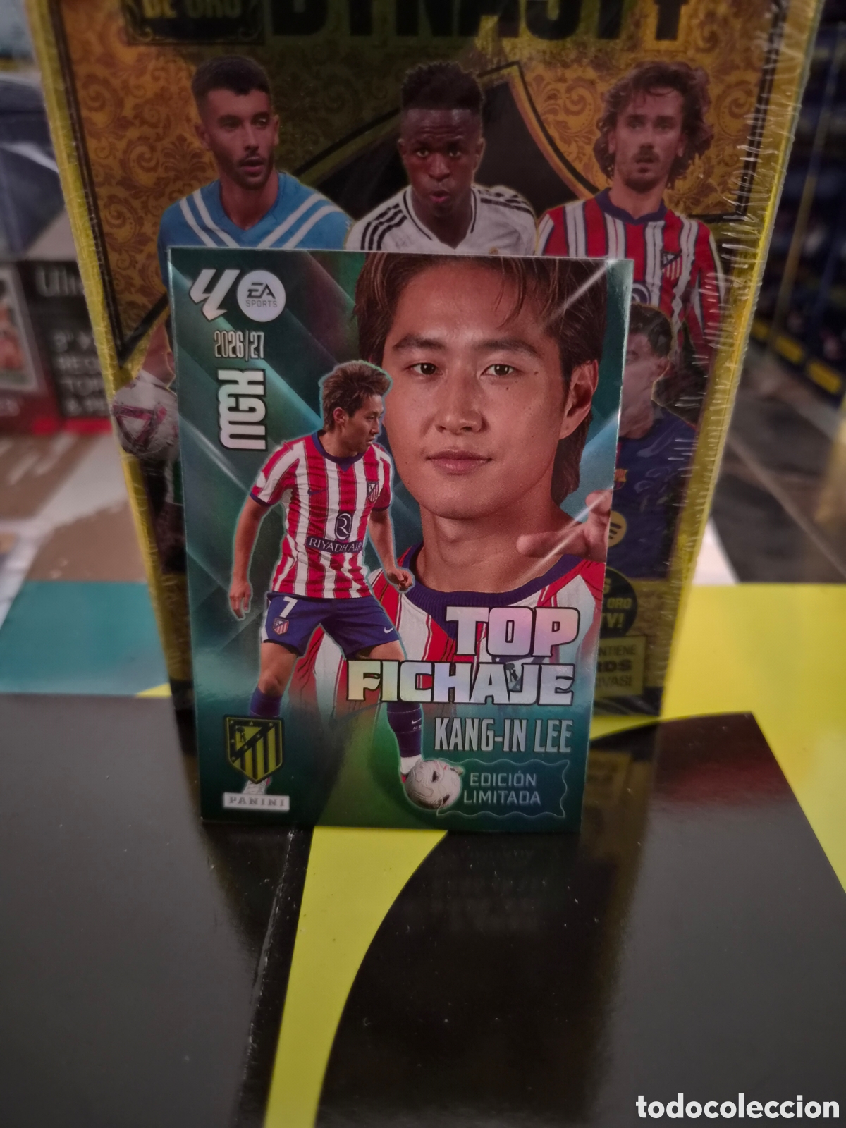 Cromos de f&uacute;tbol: Kang-In Lee Edici&oacute;n Limitada Top Fichaje Megacracks 26/27
