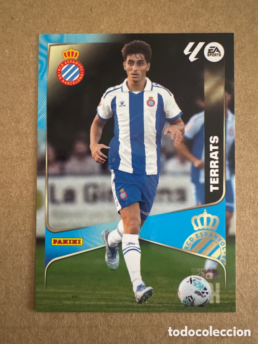 Cromos de f&uacute;tbol: # 155 Terrats Espanyol Segunda 2 edici&oacute;n Megacracks 25 26 2025 2026 2&ordf; MGK