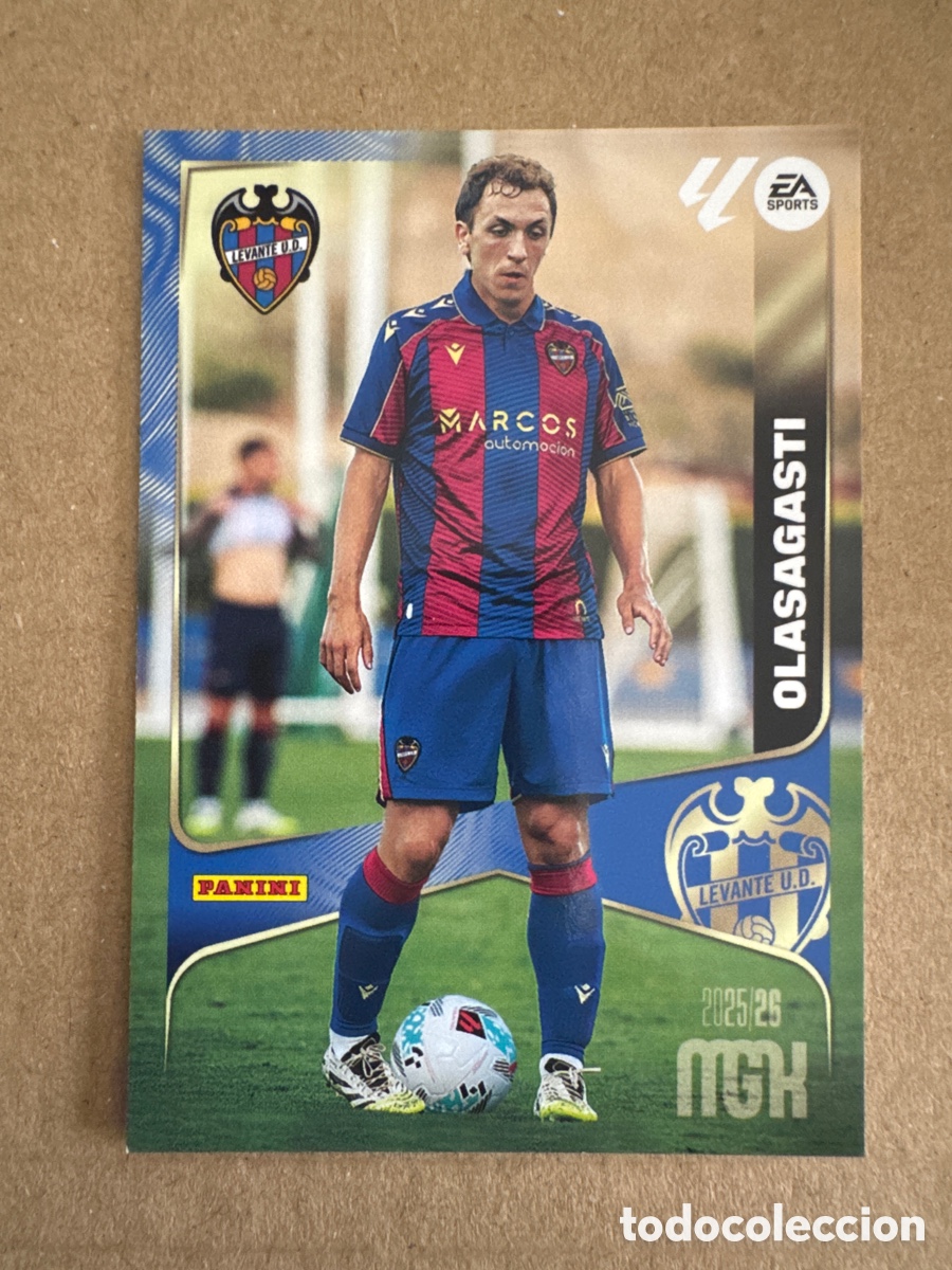 Cromos de f&uacute;tbol: # 210 Olasagasti Levante Segunda 2 edici&oacute;n Megacracks 25 26 2025 2026 2&ordf; MGK