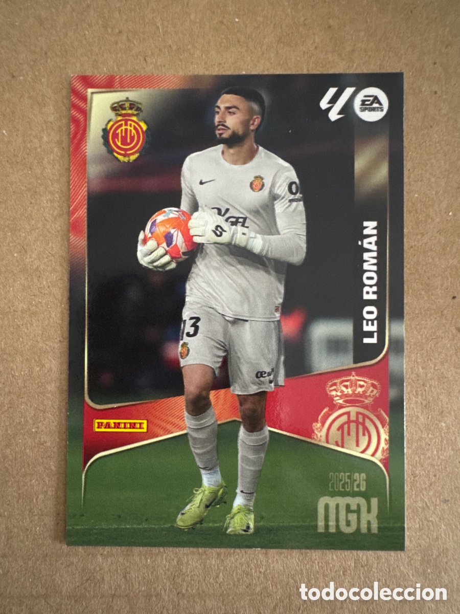 Cromos de Futebol: # 237 Leo Rom&aacute;n Mallorca Segunda 2 edici&oacute;n Megacracks 25 26 2025 2026 2&ordf; MGK
