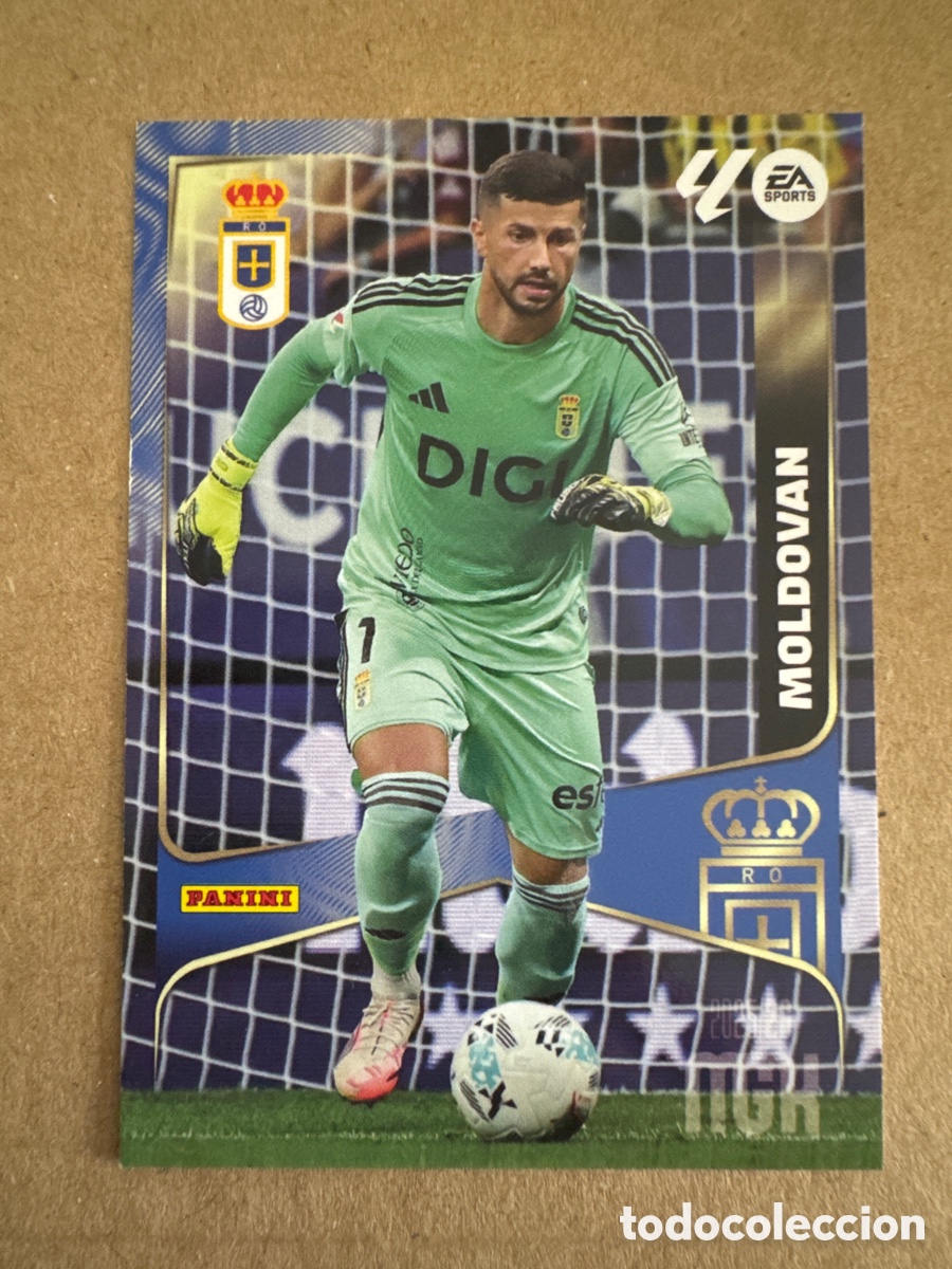 Cromos de f&uacute;tbol: # 273 Moldovan Real Oviedo Segunda 2 edici&oacute;n Megacracks 25 26 2025 2026 2&ordf; MGK