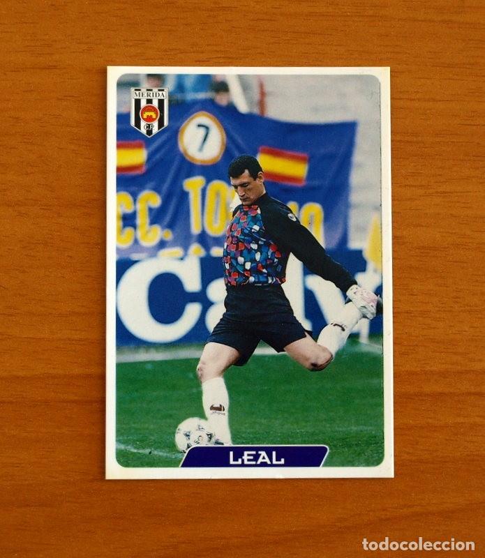 Cromos de f&uacute;tbol: Merida -N&ordm; 345 Leal -Las Fichas la Liga 95-96-1995-1996 -Mundicromo Sport