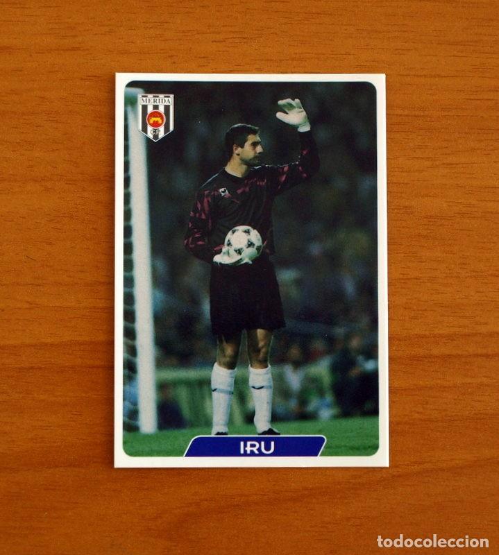 Cromos de f&uacute;tbol: Merida -N&ordm; 346 Iru -Las Fichas la Liga 95-96-1995-1996 -Mundicromo Sport