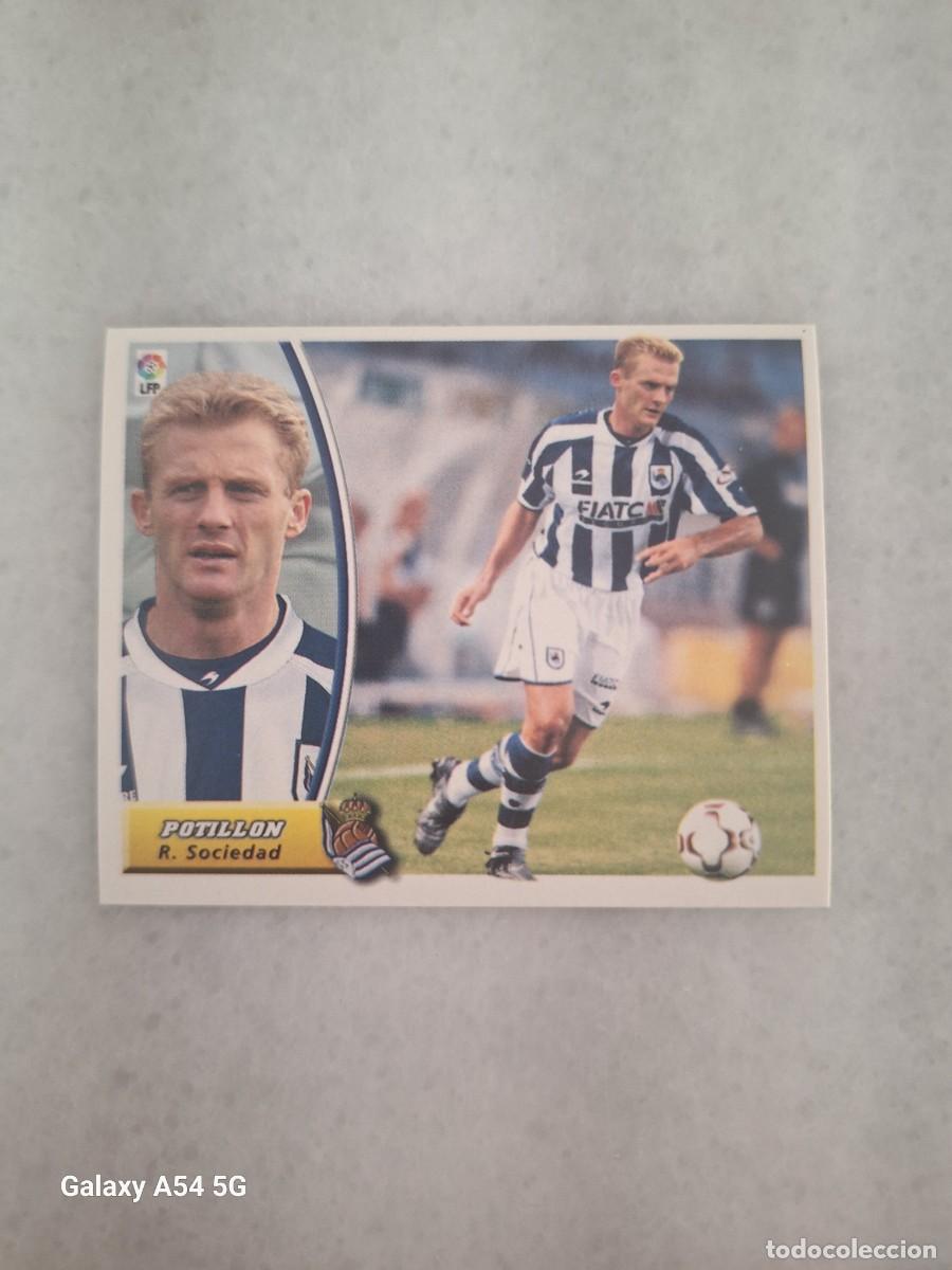 Football Stickers: COLOCA POTILLON REAL SOCIEDAD ESTE 03 04 NUEVO DE SOBRE