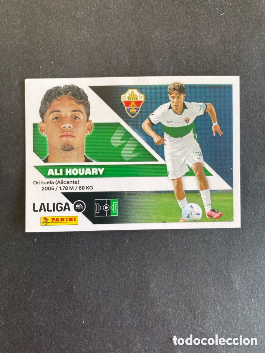 Football Stickers: Cromo liga 26/27 Elche CF N* 17