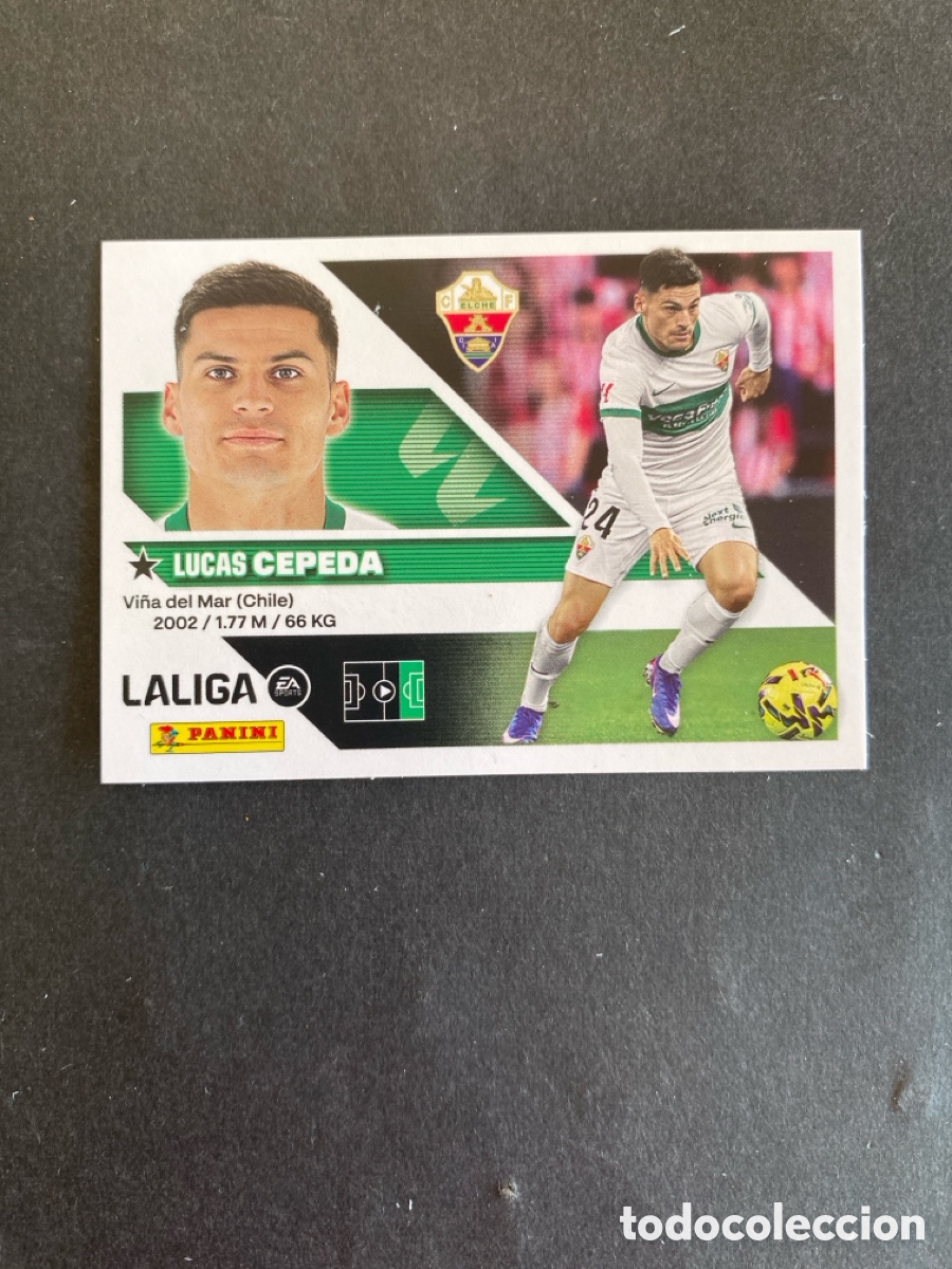 Cromos de f&uacute;tbol: Cromo liga 26/27 Elche CF N* 18