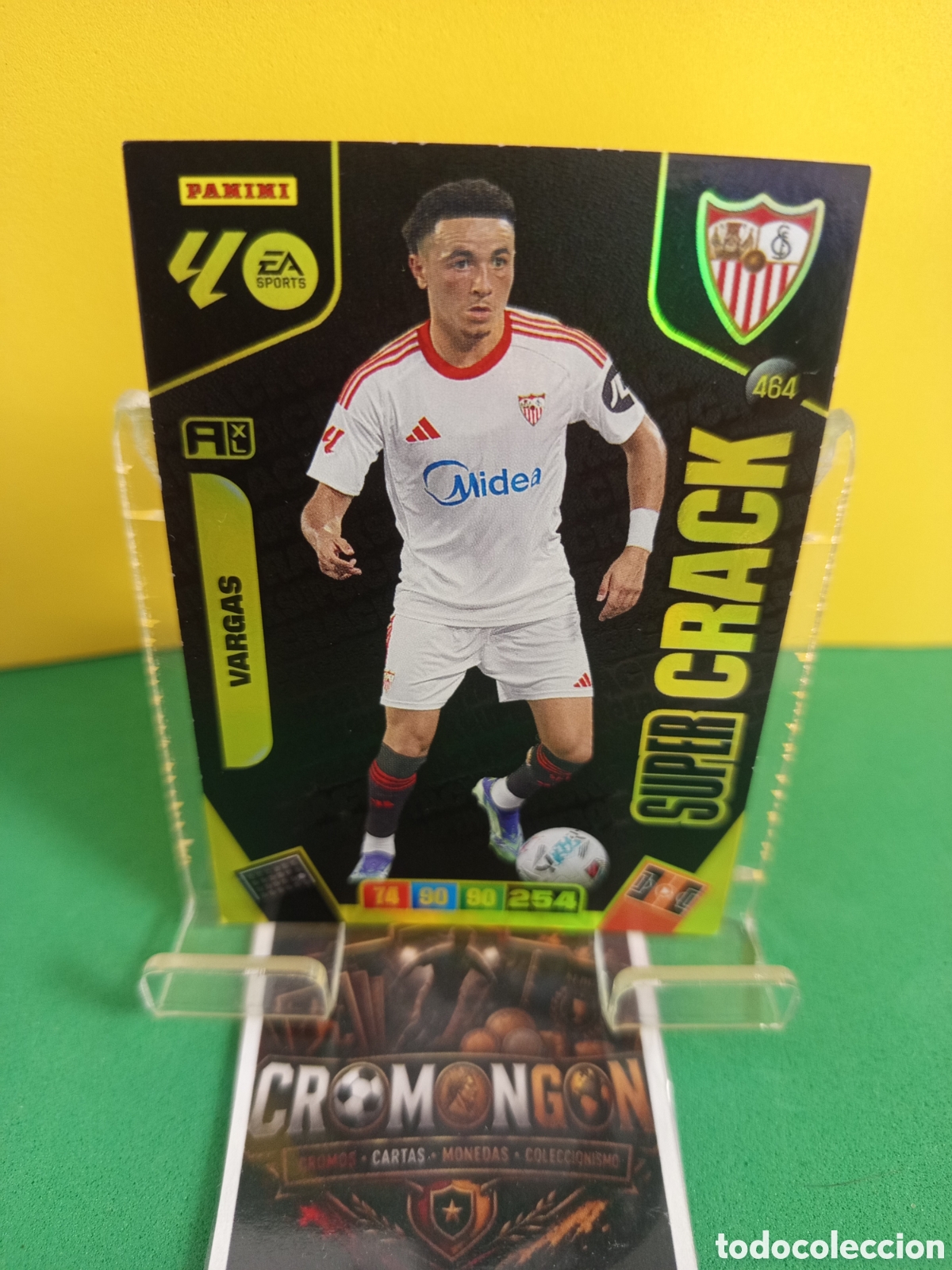 Fu&szlig;ball-Sticker: ❇️ CROMO ⚽ 464 VARGAS -SUPER CRACK- (SEVILLA) ADRENALYN XL LIGA 2025/26 (PANINI) ❇️