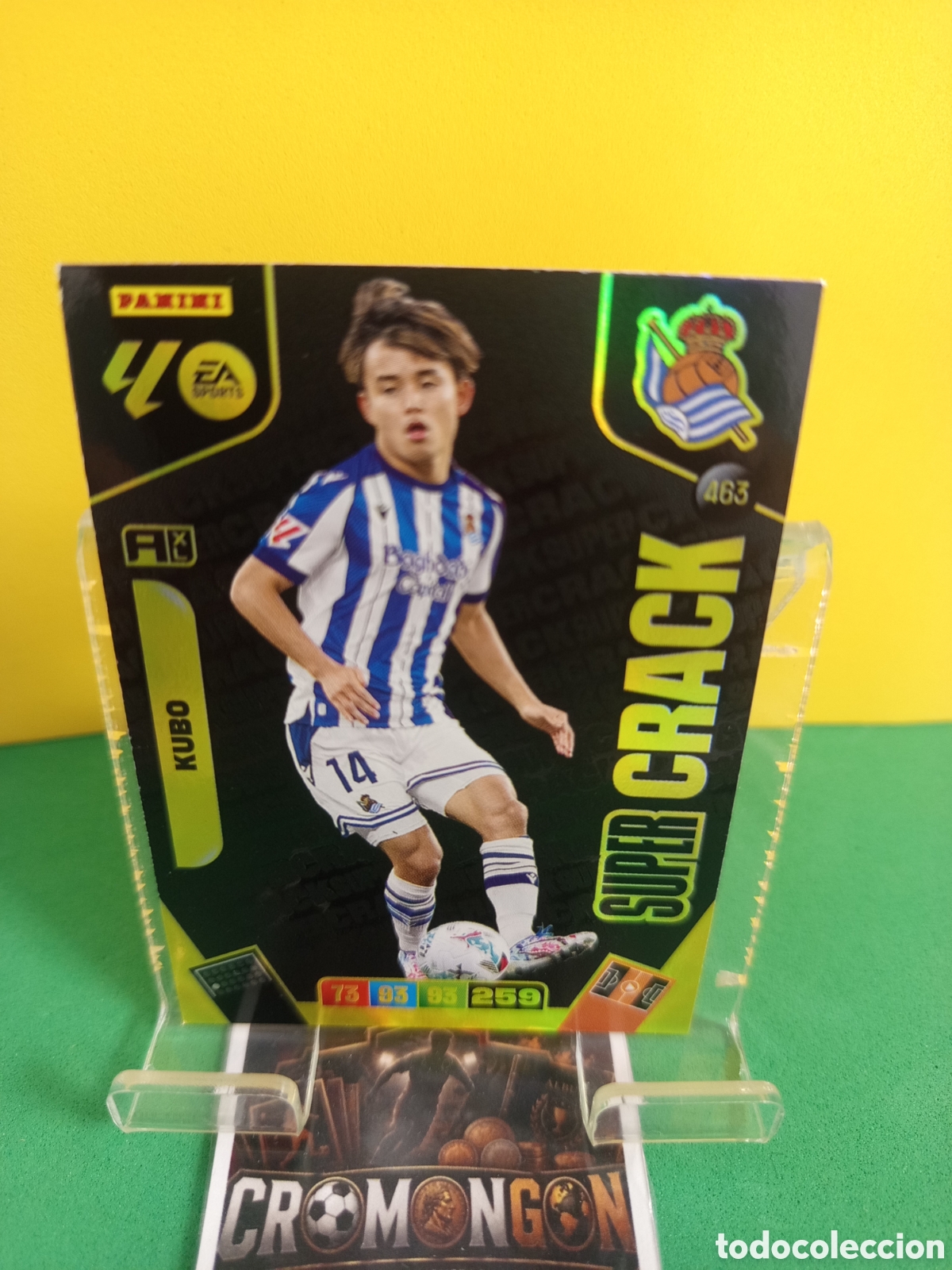 Cromos de f&uacute;tbol: ❇️ CROMO ⚽ CARD 463 KUBO SUPER CRACK (R. SOCIEDAD) ADRENALYN XL LIGA 2025/26 (PANINI) ❇️