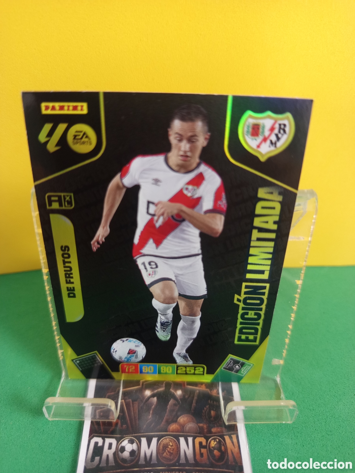 Cromos de f&uacute;tbol: ❇️ CROMO ⚽ CARD DE FRUTOS EDICI&Oacute;N LIMITADA (RAYO VALLECANO) - ADRENALYN XL 2025/26 (PANINI) ❇️