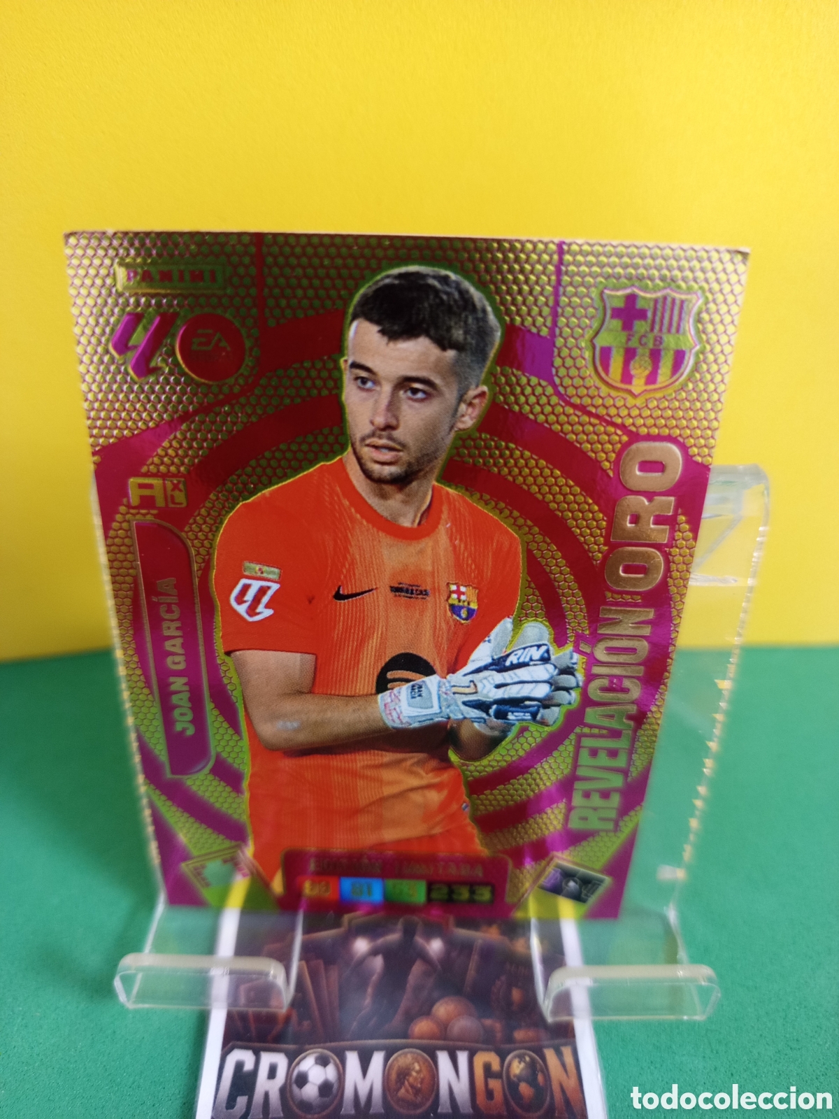 Cromos de f&uacute;tbol: ❇️ CROMO ⚽ JOAN GARCIA REVELACI&Oacute;N ORO BARCELONA) - ADRENALYN XL 2025/26 (PANINI) ❇️