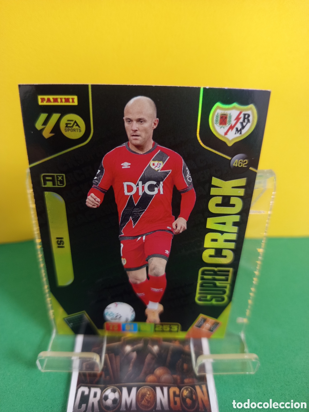 Cromos de f&uacute;tbol: ❇️ CROMO ⚽ CARD 462 ISI -SUPER CRACK- (RAYO VALLECANO) ADRENALYN 2025/26 (PANINI) ❇️