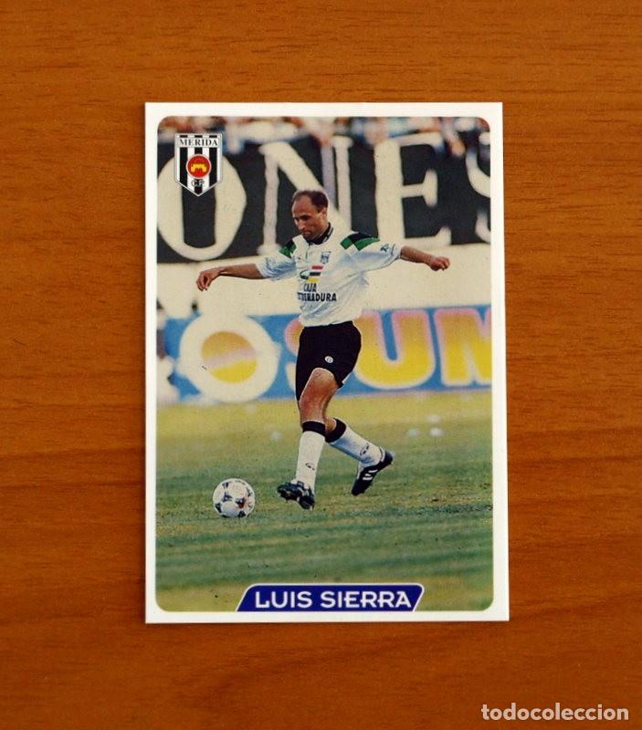 Cromos de f&uacute;tbol: Merida -N&ordm; 350 Luis Sierra -Las Fichas la Liga 95-96-1995-1996 -Mundicromo Sport