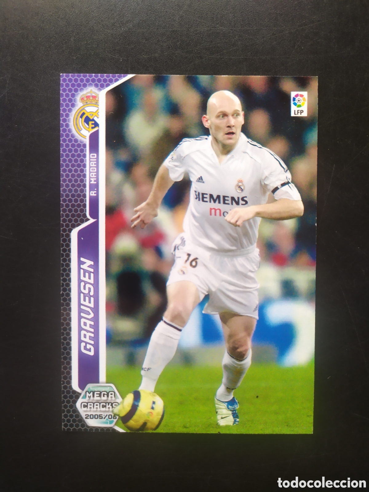 Cromos de f&uacute;tbol: Megacracks 2005 2006 05 06 panini Gravesen n&deg; 189 Real Madrid