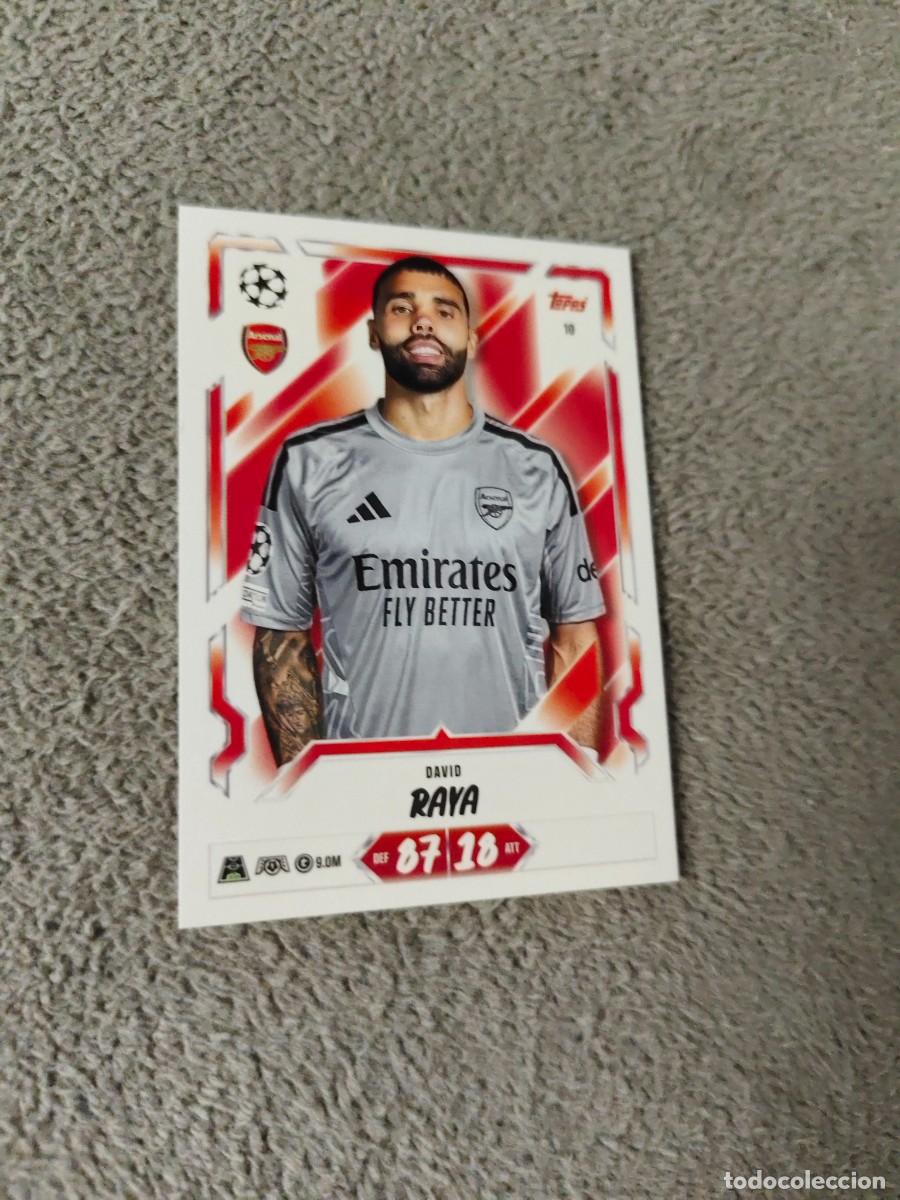 Cartes &agrave; collectionner de Football: 10 MATCH ATTAX 26/27 DAVID RAYA ARSENAL BASE CARD 2026 2027 TOPPS UCC AAU