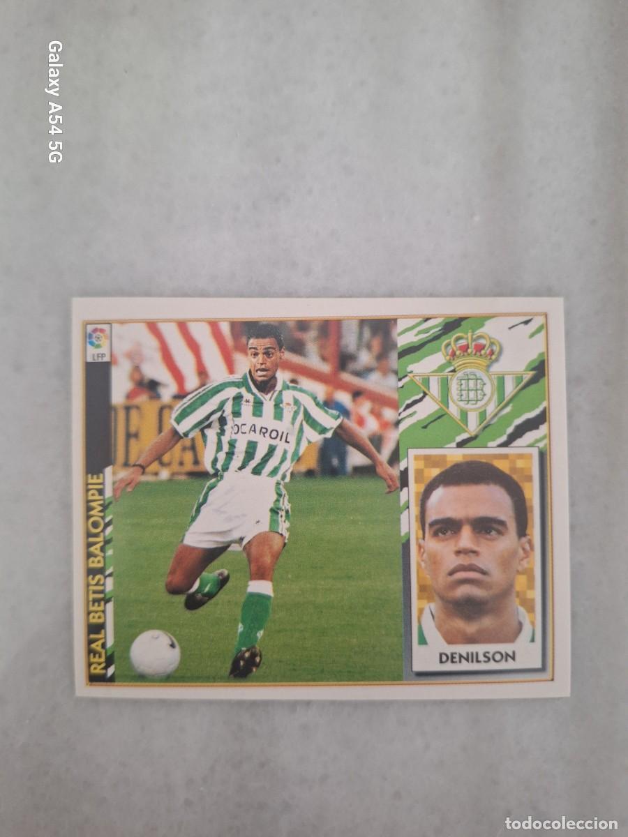 Cromos de f&uacute;tbol: FICHAJE 3 BIS DENILSON BETIS ESTE 97 98