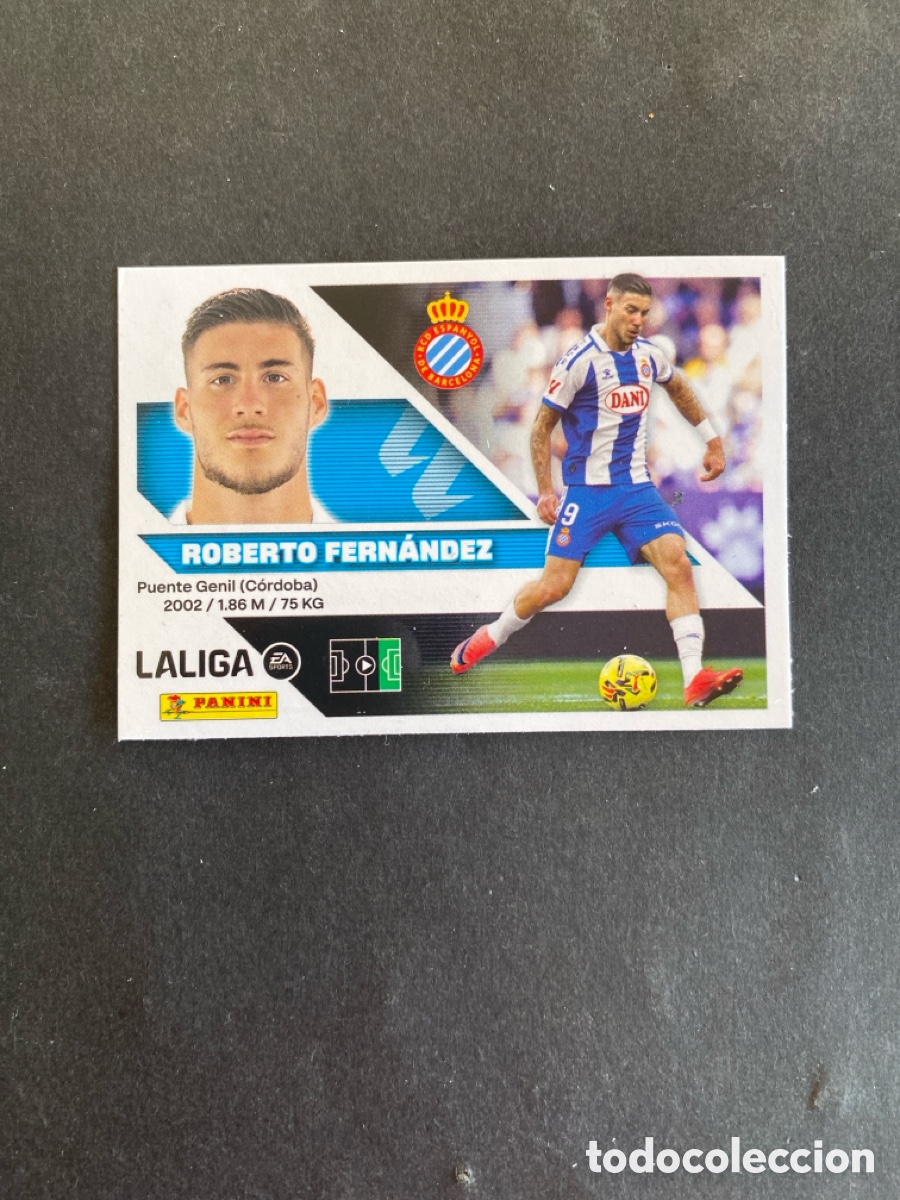 Cromos de f&uacute;tbol: Cromo liga 26/27 RCD Espanyol N* 20
