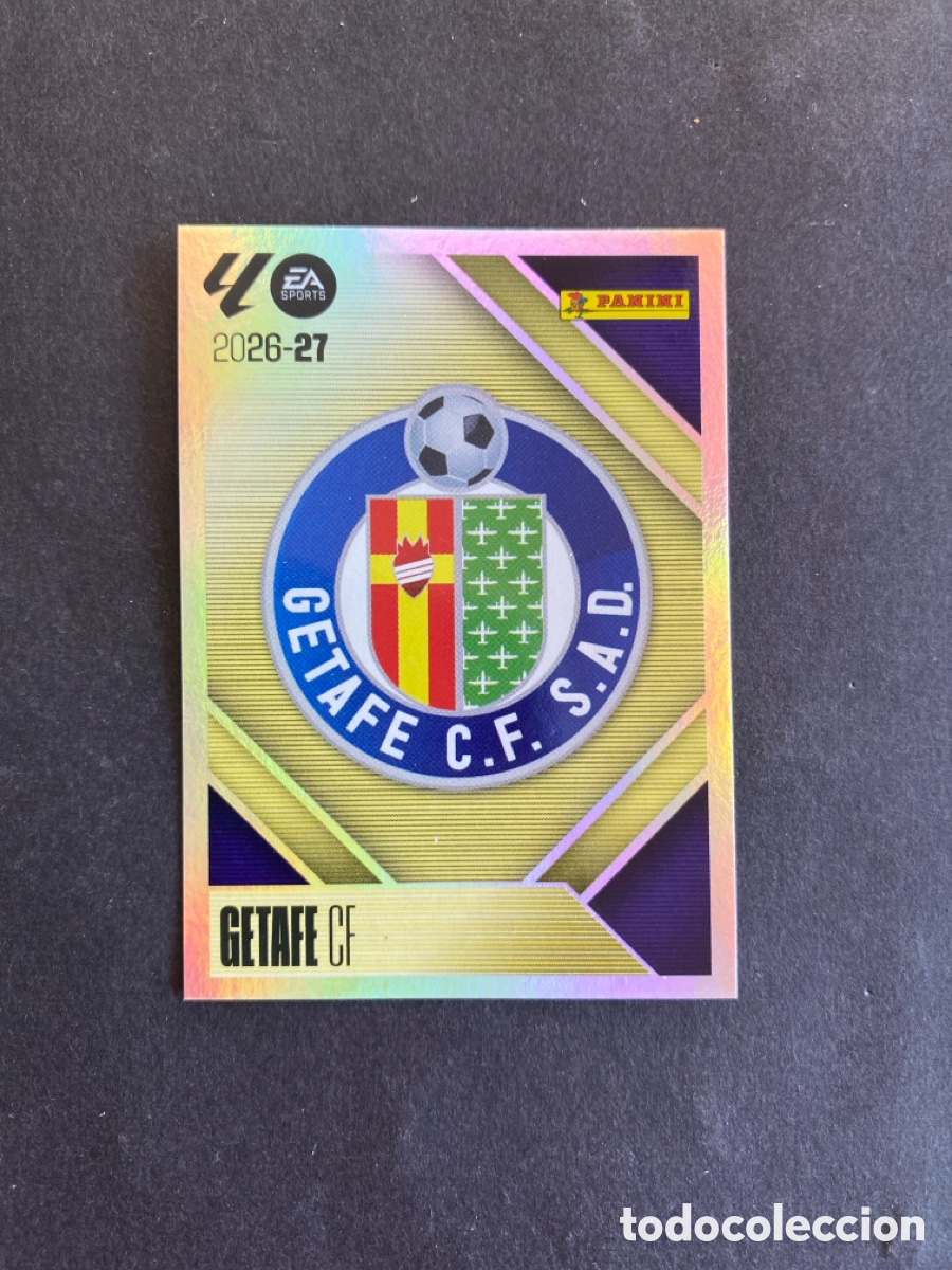 Cromos de f&uacute;tbol: Cromo liga 26/27 Getafe N* 1