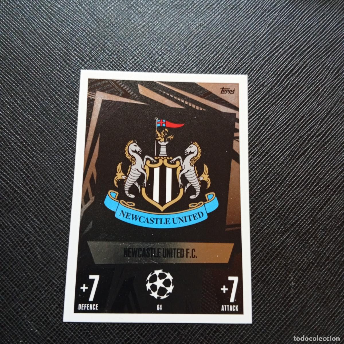 Cromos de f&uacute;tbol: 64 ESCUDO NEWCASTLE TOPPS MATCH ATTAX 2023 2024 FUTBOL CROMO 23 24 - A217 PG8