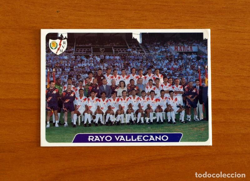 Cartes &agrave; collectionner de Football: Rayo Vallecano -N&ordm; 361 Plantilla-Equipo -Las Fichas la Liga 95-96-1995-1996 -Mundicromo Sport
