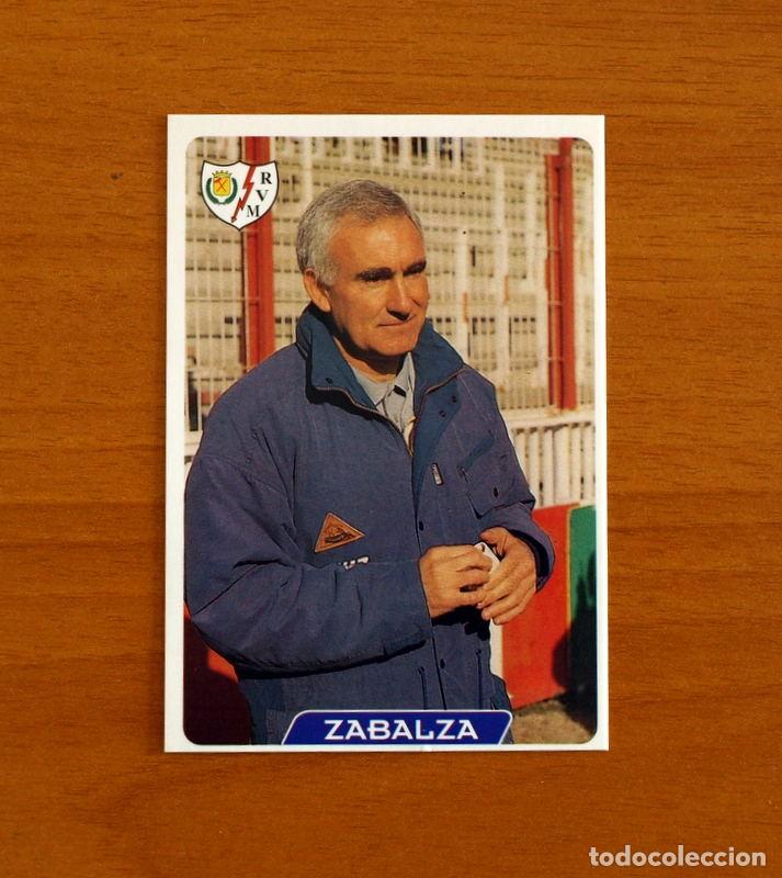 Cartes &agrave; collectionner de Football: Rayo Vallecano -N&ordm; 362 Zabalza Entrenador -Las Fichas la Liga 95-96-1995-1996 -Mundicromo Sport