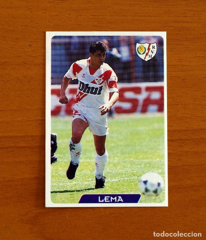 Cromos de f&uacute;tbol: Rayo Vallecano -N&ordm; 365 Lema -Las Fichas la Liga 95-96-1995-1996 -Mundicromo Sport