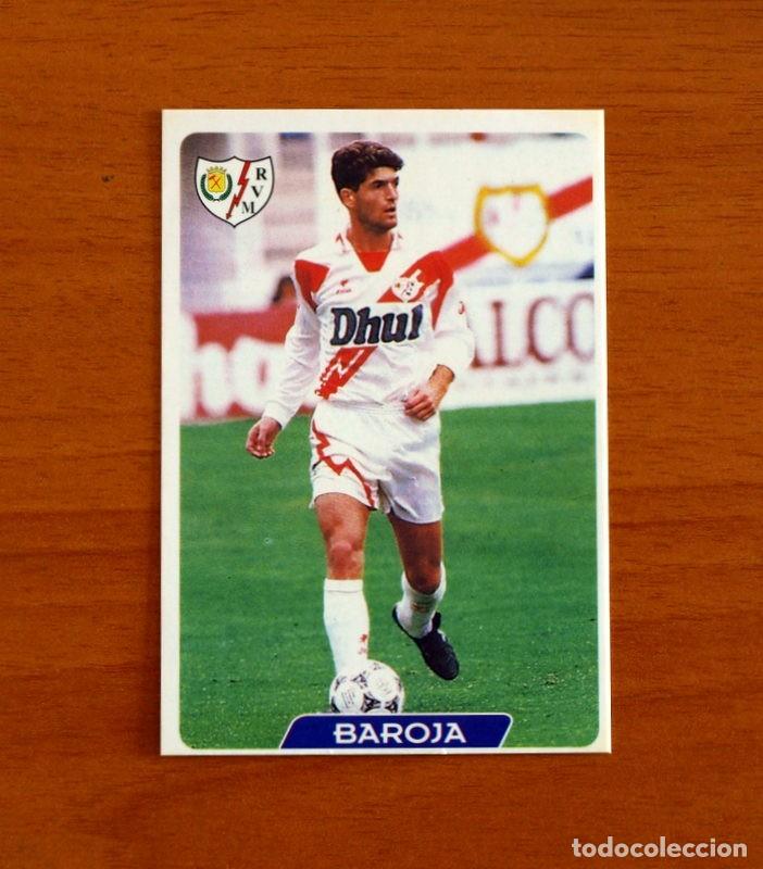 Cromos de f&uacute;tbol: Rayo Vallecano -N&ordm; 366 Baroja -Las Fichas la Liga 95-96-1995-1996 -Mundicromo Sport